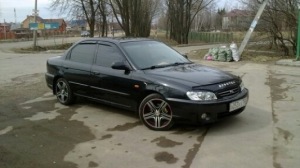 На фото - тюнинг Киа Спектра, drive2.ru На фото - тюнинг Киа Спектра, drive2.ru