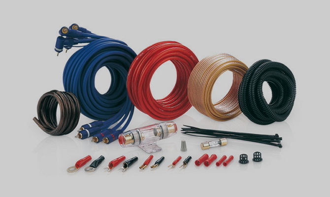 Питающие провода для подключения усилителя автомагнитолы Питающие провода для подключения усилителя автомагнитолы