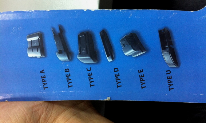 Виды крепления дворников Виды крепления дворников