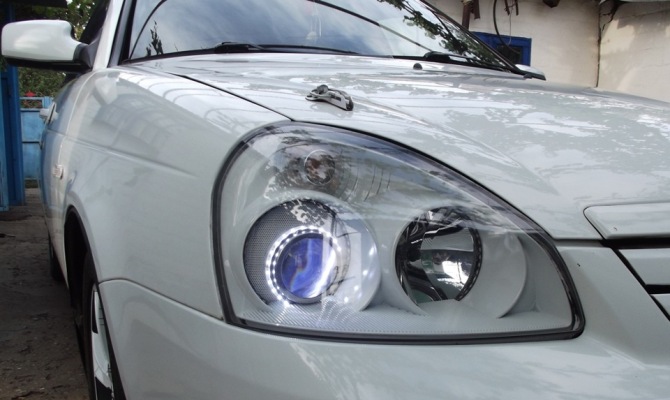 Фары с линзами Фары с линзами