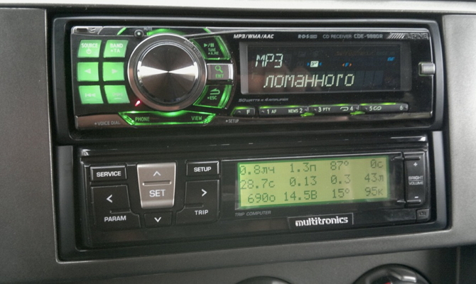 Автомобильная система «Multitronics RI 500» Автомобильная система «Multitronics RI 500»