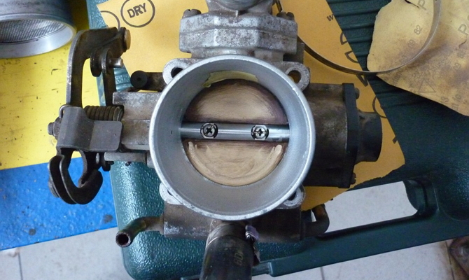 Доработка дросселя машины Доработка дросселя машины