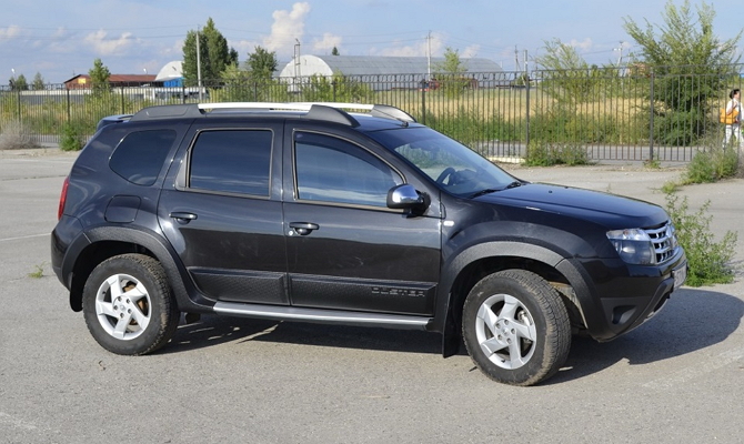 Фендеры на Рено Дастер Фендеры на Рено Дастер