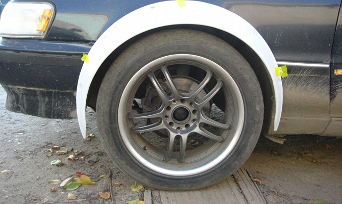 Накладки для расширения крыльев из стекловолокна Накладки для расширения крыльев из стекловолокна