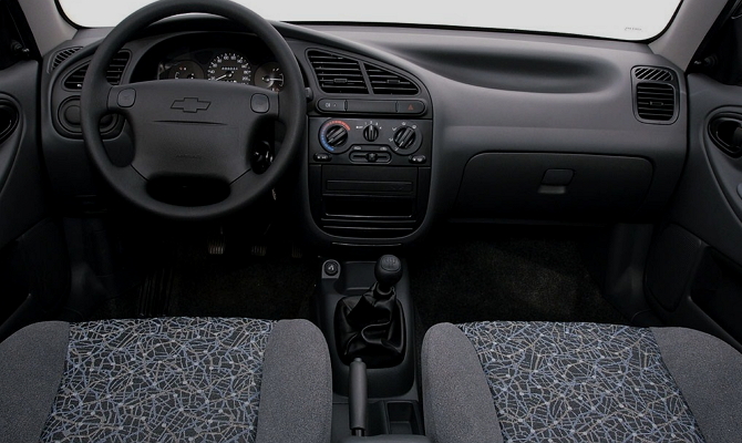 Салон автомобиля эконом-класса Салон автомобиля эконом-класса