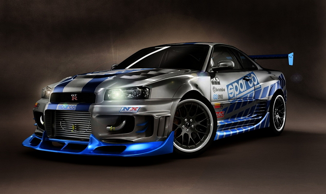 Автотюнинг Nissan Skyline GTR R35 Автотюнинг Nissan Skyline GTR R35