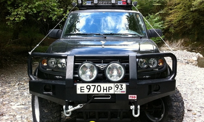 Применение кенгурятника Применение кенгурятника