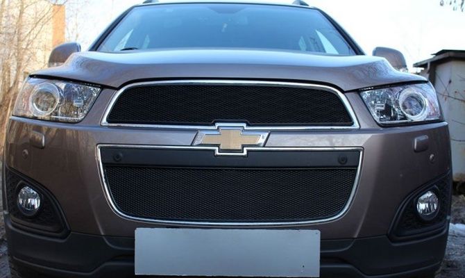 Замена штатной радиаторной решетки Chevrolet Замена штатной радиаторной решетки Chevrolet