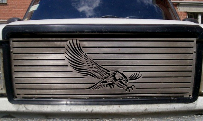 Самостоятельное изготовление радиаторной решетки Самостоятельное изготовление радиаторной решетки