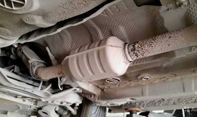 Удаление катализатора Kia Optima Удаление катализатора Kia Optima