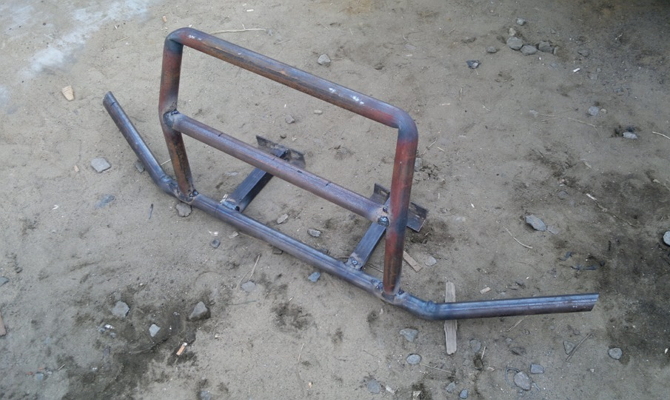 Навесное оборудование для Шеви Нивы своими руками Навесное оборудование для Шеви Нивы своими руками