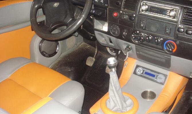 Модернизация салона – замена штатной перетяжки сидений Модернизация салона – замена штатной перетяжки сидений