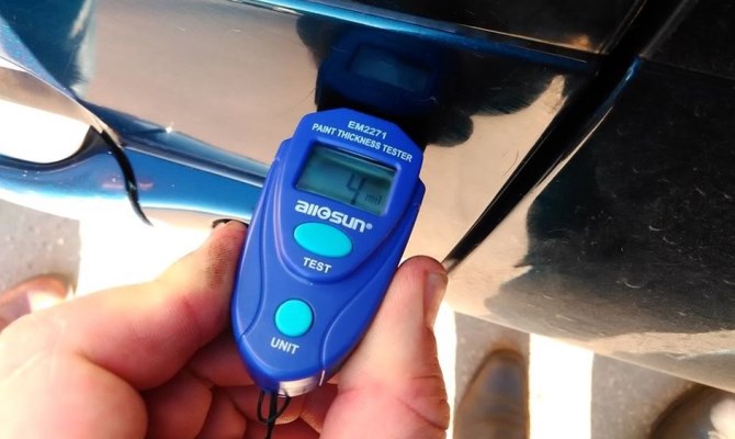 Отклонение величины слоя краски от нормального значения может свидетельствовать о нарушениях в эксплуатации авто Отклонение величины слоя краски от нормального значения может свидетельствовать о нарушениях в эксплуатации авто