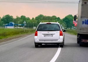 Что будет, если наехать на сплошную линию разметки - варианты событий