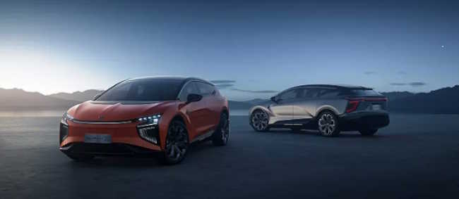 Изображение китайского электромобиля HiPhi X