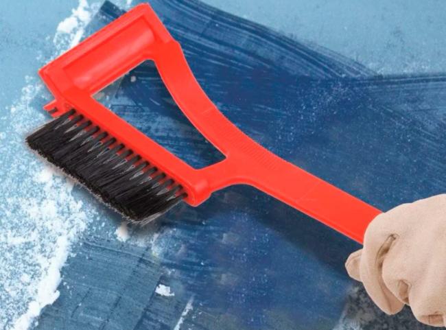 Использование обрезиненных скребков Использование обрезиненных скребков