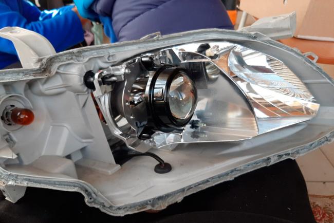 Отражатель линзы ближнего света Отражатель линзы