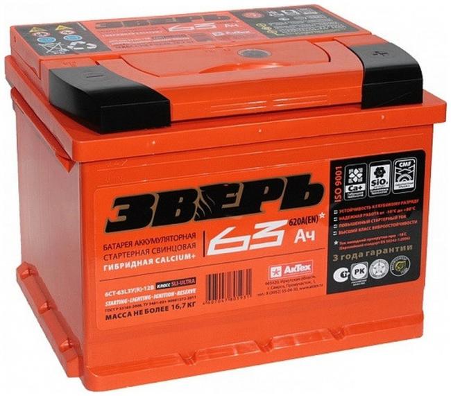 Аккумулятор Зверь Аккумулятор Зверь