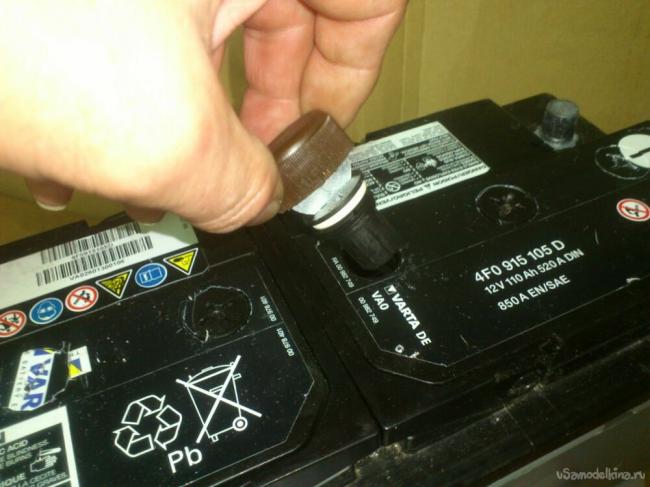 Аккумуляторные пробки авто Аккумуляторные пробки авто