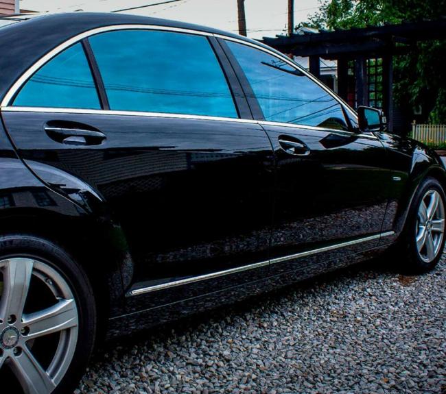 Атермальная плёнка на мерседесе Атермальная плёнка