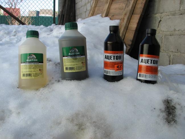 Ацетон для форсунок Ацетон