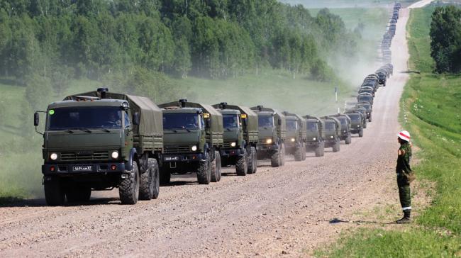 Автомобильная колонна Автомобильная колонна