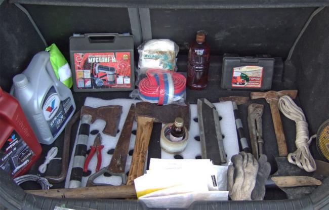 Автомобильное снаряжение в путешествие Автомобильное снаряжение в путешествие