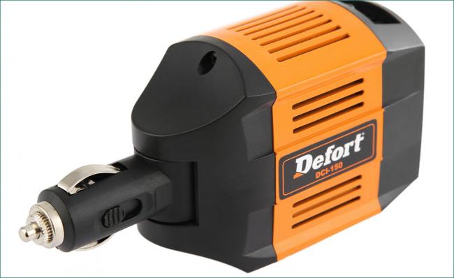 Автомобильный инвертор Дефорт Автомобильный инвертор Дефорт