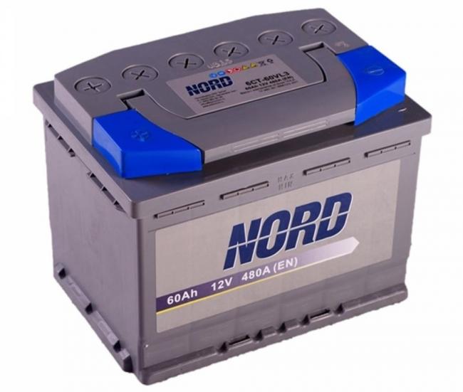 Автомобильный аккумулятор Nord Автомобильный аккумулятор Nord