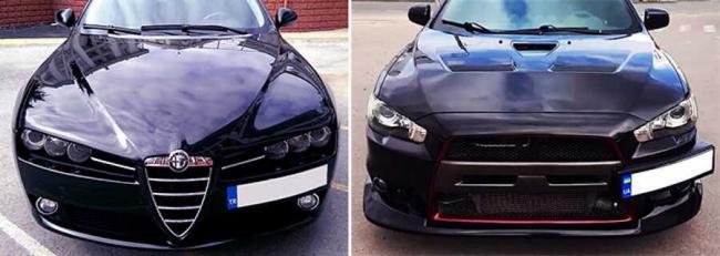 Левосторонний монтаж номера для иномарок Не стандартная установка номера для иномарок