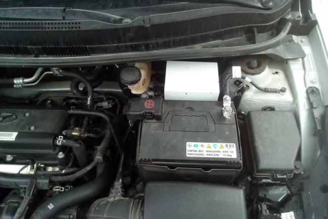 Расположение блока ЭБУ в машине Блок ЭБУ автомобиля