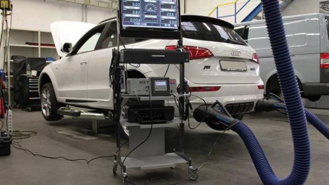 Определение токсичности выхлопных газов Диагностическая карта и выхлоп