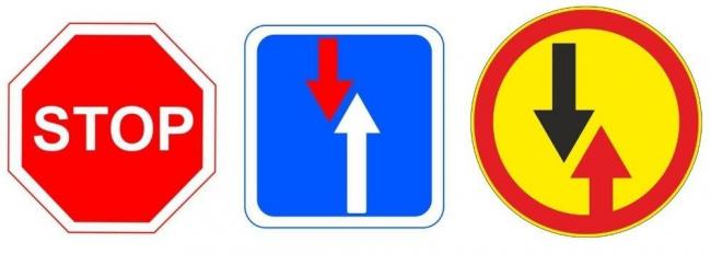 Знаки, обозначающие приоритет на дороге Дорожные знаки приоритета