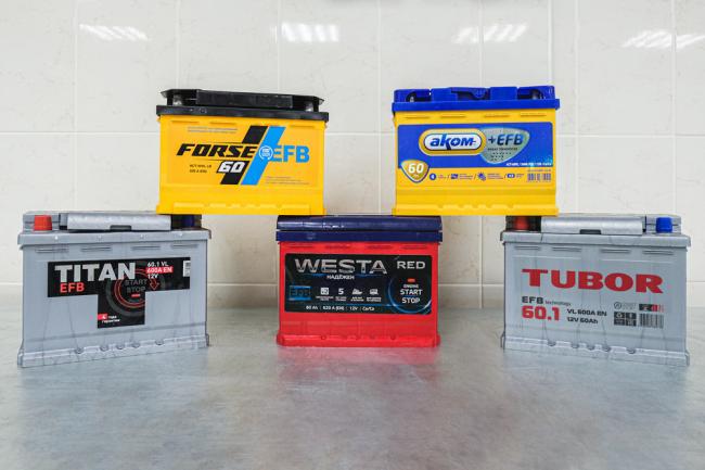 EFB аккумулятор в авто EFB аккумулятор в авто