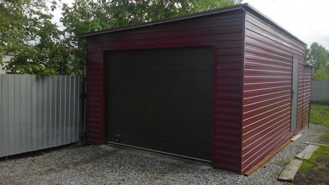 Гараж из металла Гараж из металла