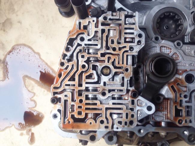 Гидроблок коробки автомат Гидроблок коробки автомат