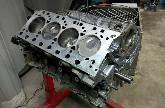 Гильзовка двигателя Порше Кайен Гильзовка двигателя 4,5