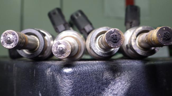 Грязные форсунки Грязные форсунки