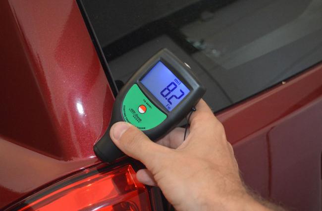 Использование толщинометра для автомобиля Использование толщинометра для автомобиля