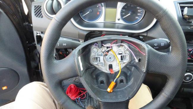 Как установить подогрев руля автомобиля Как установить подогрев руля автомобиля