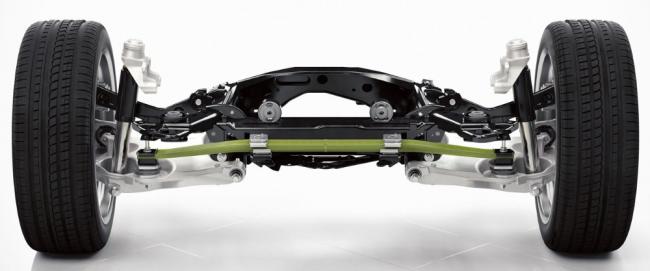 Внешний вид подвески McPherson Внешний вид подвески