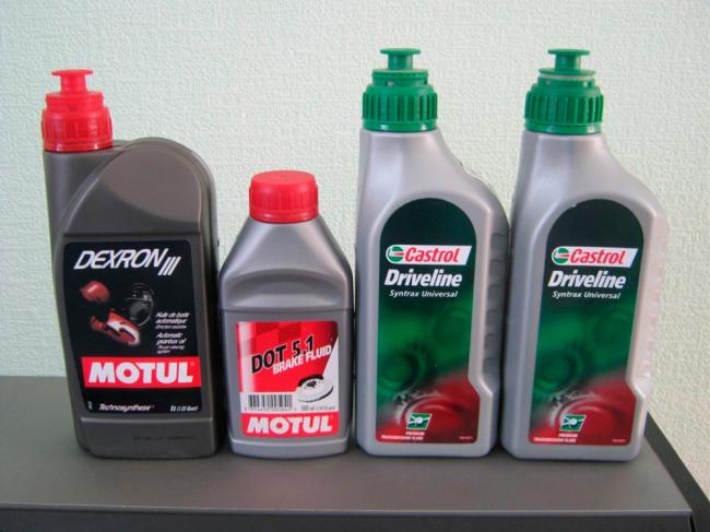 Ассортимент масел для замены Какие бывают масла