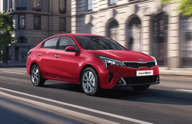 Седан Kia Rio Kia Rio и сцепление