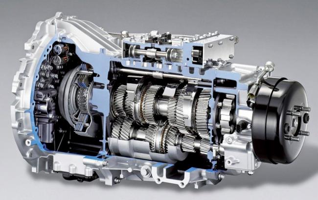 Как выглядит коробка передач с двойным сцеплением Коробка передач с двойным сцеплением