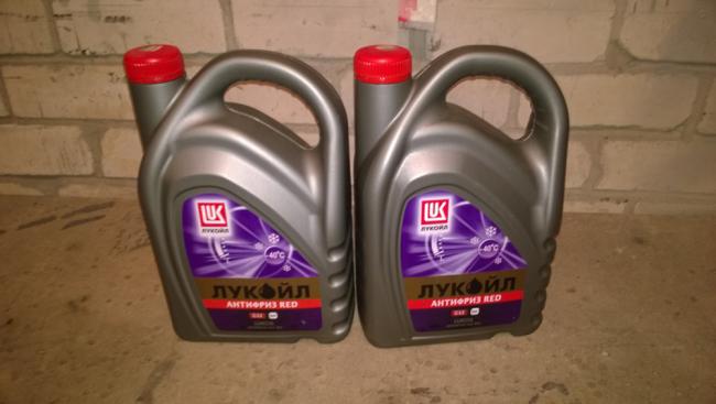 Лукойл антифриз Red G12 Лукойл антифриз Red G12