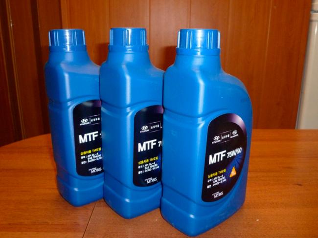 Масло в коробку Хендай Масло для механической коробки передач