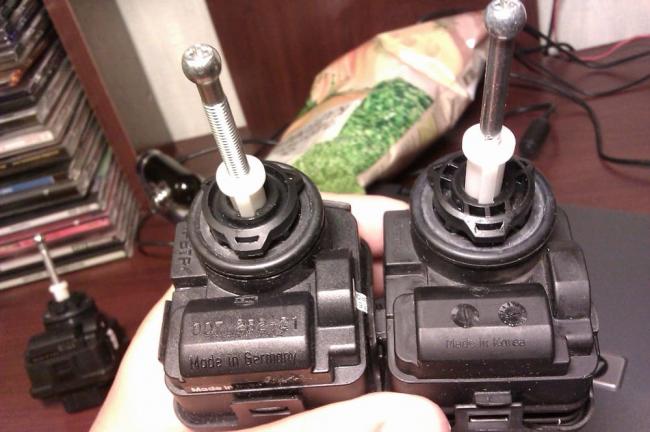 Механический регулировщик фар Механические переключатели фар