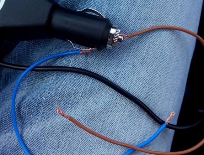 Использование дополнительных проводов для подключения Модернизация видеорегистратора