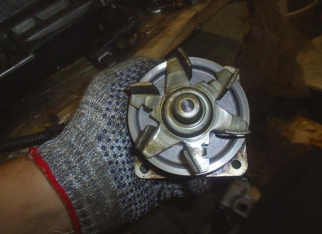 Водяной насос системы охлаждения автомобиля Насос охлаждающей жидкости в автомобиле
