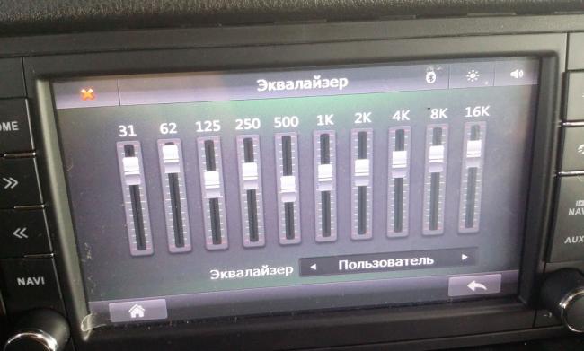 Настройки эквалайзера в автомагнитоле Настройки эквалайзера в автомагнитоле